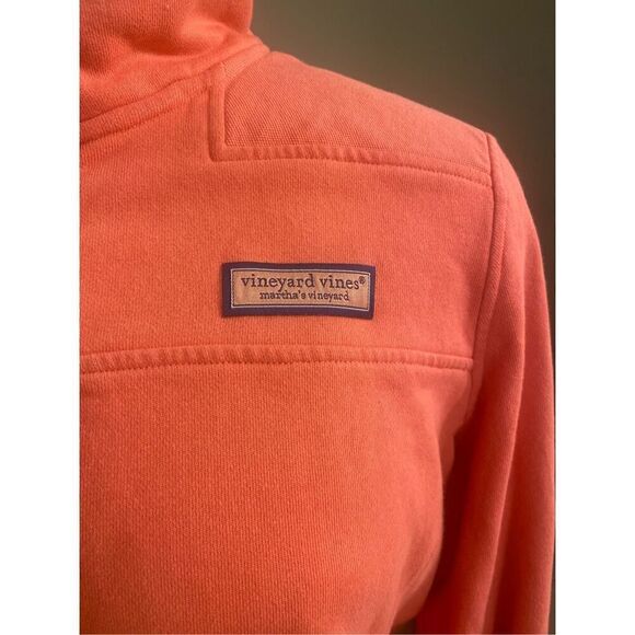 Vineyard Vines Women’s Shep Shirt Half Zip 100% Cotton Size L Nantucket Preppy - Picture 4 of 9